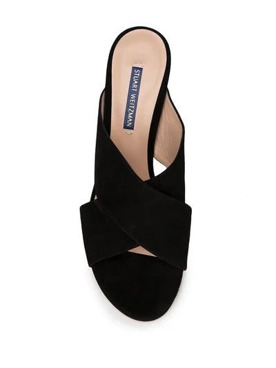 Shop Stuart Weitzman Galene Sandals - Black