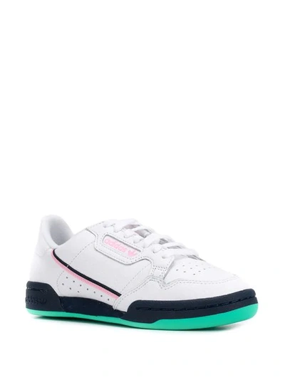ADIDAS CONTINENTAL 80 SNEAKERS - 白色