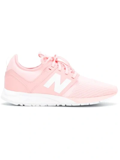 Shop New Balance 247 Low Top Trainers - Pink