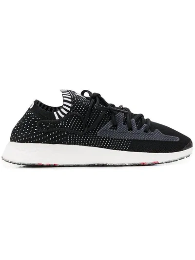 Shop Y-3 Raito Racer Sneakers In Black