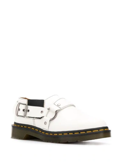 Shop Comme Des Garçons Comme Des Garçons Doc Martens Loafer In White