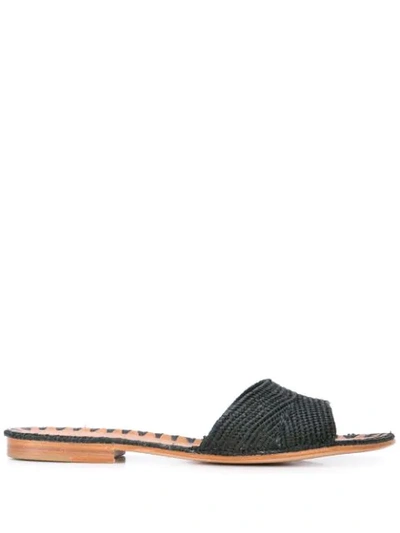 Shop Carrie Forbes Fati Woven Sandals - Blue