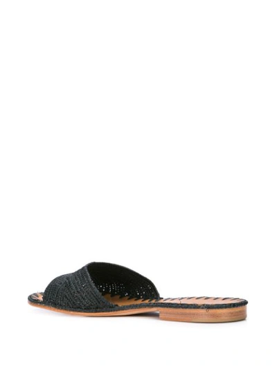 Shop Carrie Forbes Fati Woven Sandals - Blue