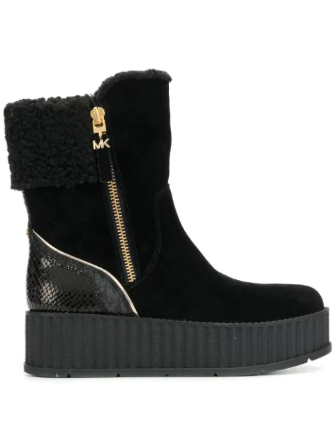 michael kors platform boots