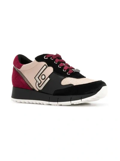Shop Liu •jo Gigi Sneakers In Black