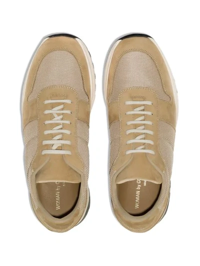 Shop Common Projects Track Vintage Low Sneakers In Neutrals