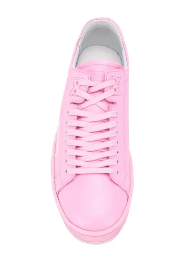 Shop Kenzo Tennix Low-top Sneakers - Pink