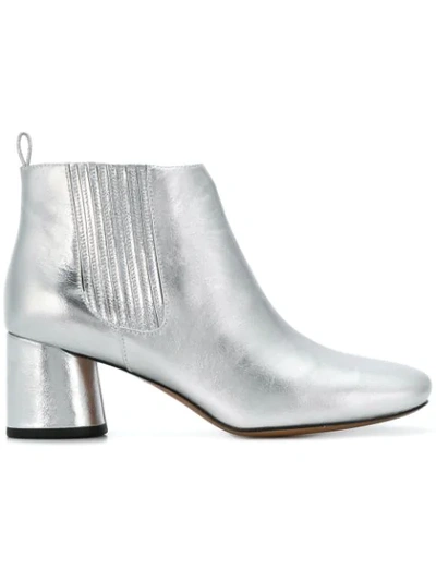 Shop Marc Jacobs Rocket Chelsea Boots - Metallic