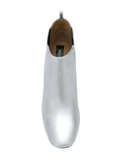 Shop Marc Jacobs Rocket Chelsea Boots - Metallic