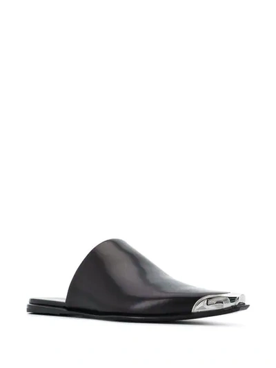 ALEXANDER WANG SULLIVAN MULES - 黑色