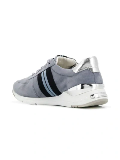 Shop Kennel & Schmenger Ribbon Lace Sneakers In Grey