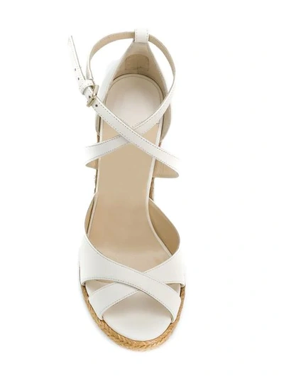 Shop Jimmy Choo Alanah 105 Sandals In White