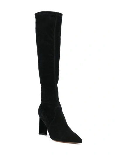 Shop Clergerie Knee High Boots - Black