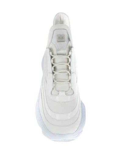 Shop Hogl Chunky Heel Sneakers In White