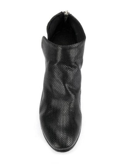 Shop Officine Creative Giselle Woven Ankle Boots In Black