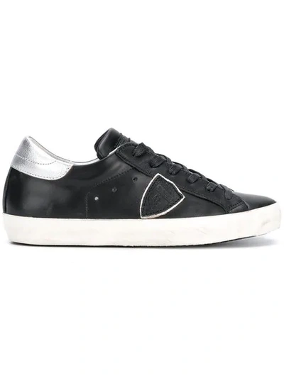 Shop Philippe Model Paris Sneakers - Black