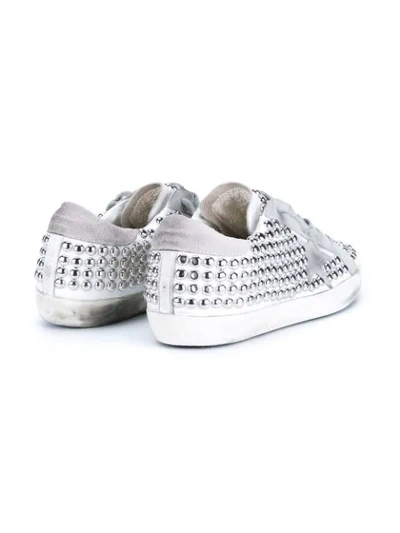 Shop Golden Goose Super Star Sneakers In White