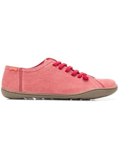 Shop Camper Lace-up Sneakers In Pink