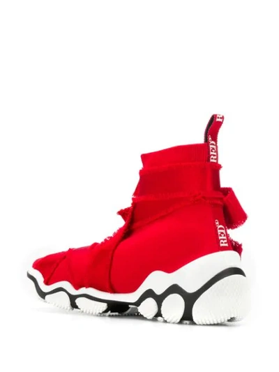 Shop Red Valentino Red(v) Glam Run Sneakers