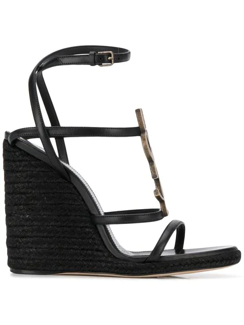ysl espadrilles wedges