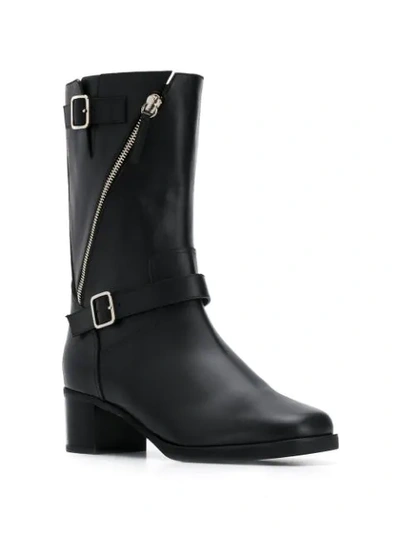 Shop Giuseppe Zanotti Esther Boots In Black