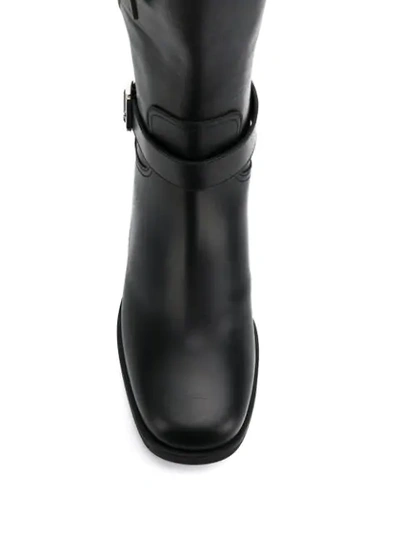 Shop Giuseppe Zanotti Esther Boots In Black