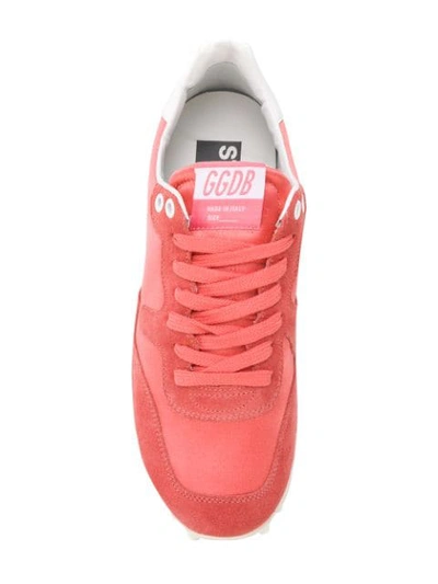 Shop Golden Goose Starland Sneakers In Pink