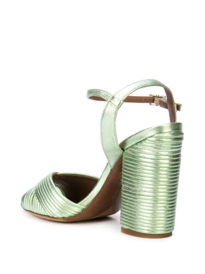 Shop Tabitha Simmons Kali Sandals In Green