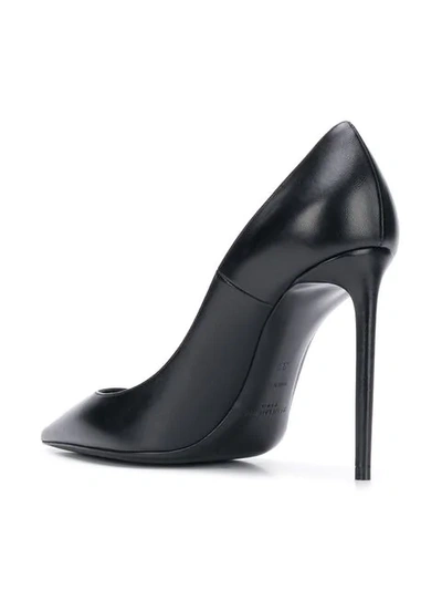 Shop Saint Laurent Anja Pumps In Black