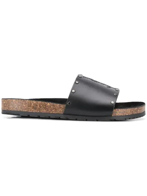 ysl slides womens