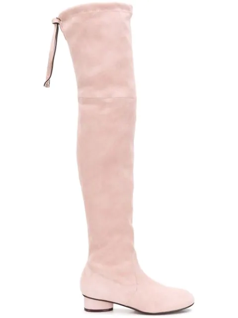 stuart weitzman pink boots