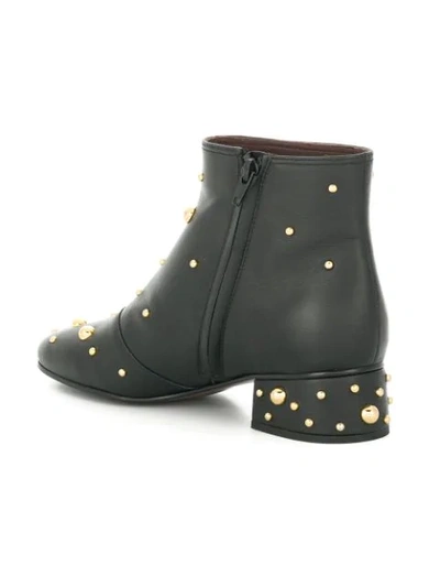 Shop See By Chloé Jarvis Studded Ankle Boots In Black