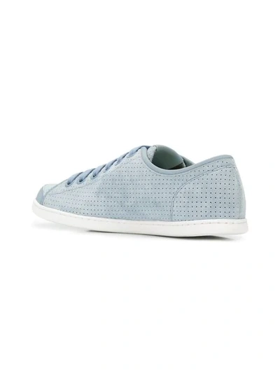 Shop Camper Uno Perforated Sneakers In Blue