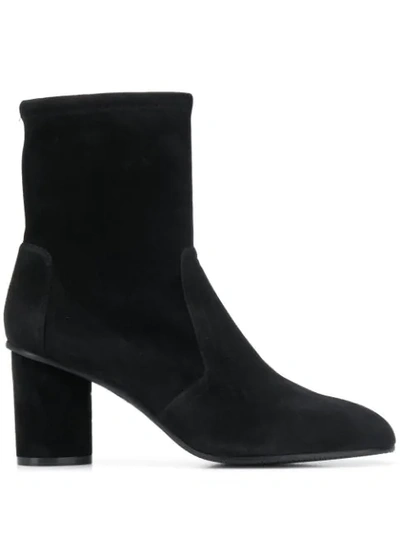 Shop Stuart Weitzman Margot Ankle Boots In Black