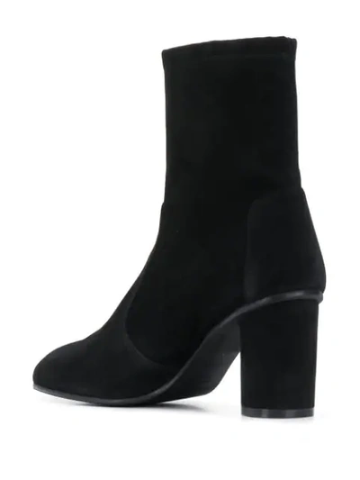 Shop Stuart Weitzman Margot Ankle Boots In Black