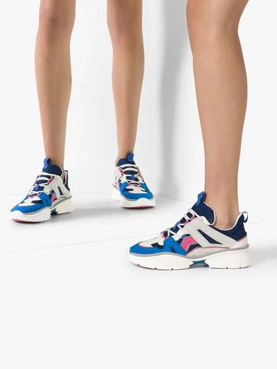 Shop Isabel Marant Kindsay Low-top Sneakers In Blue