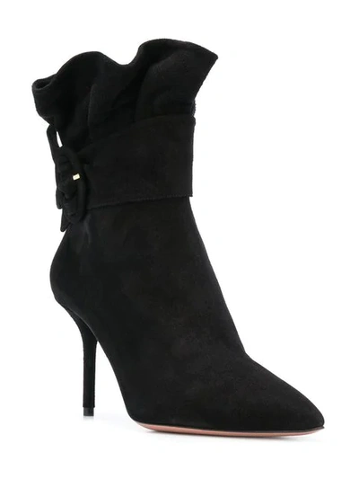 Shop Aquazzura Palace Boots In Black