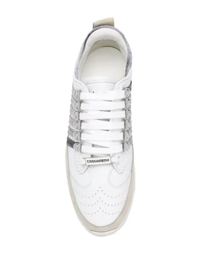 Shop Dsquared2 251 Sneakers In White