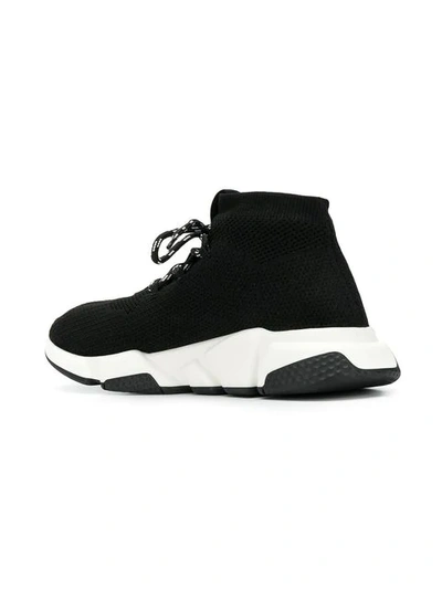 Shop Balenciaga Speed Lace-up Sneakers In Black