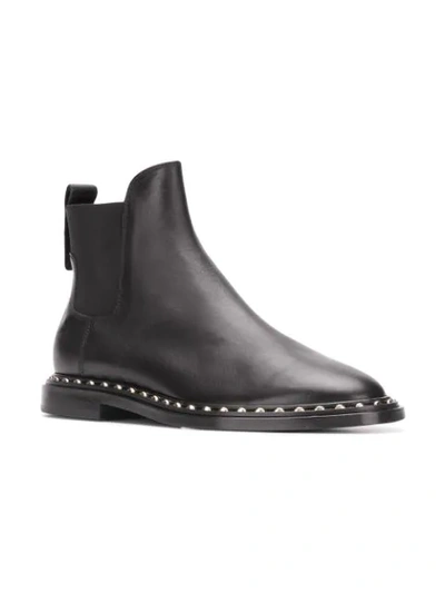 Shop Agl Attilio Giusti Leombruni Studded Chelsea Boots In Black