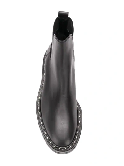 Shop Agl Attilio Giusti Leombruni Studded Chelsea Boots In Black
