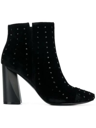 Tronchetto embellished ankle boots