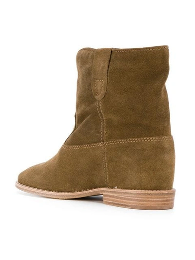 Shop Isabel Marant Crisi Boots In Brown