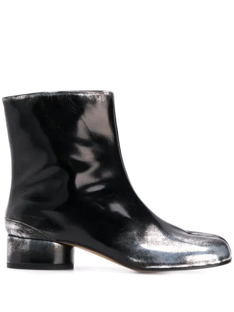 margiela tabi silver