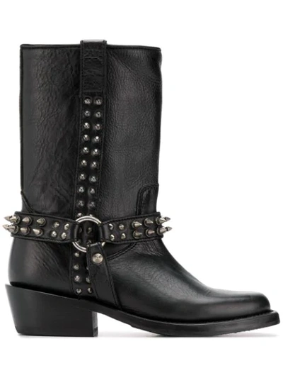 Shop Ash Nelson Boots In Black