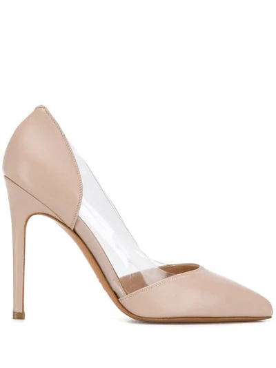Shop Albano Pointed Pumps - Pink