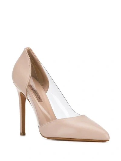 Shop Albano Pointed Pumps - Pink