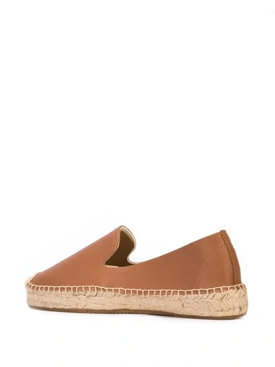 Shop Soludos Flache Espadrilles - Braun In Brown