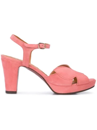 Shop Chie Mihara Open Toe Sandals In Pink