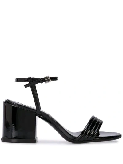 Shop Kenzo Heeled Sandals In Black